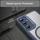 For Samsung Galaxy S24+ 5G Carbon Fiber Texture MagSafe Translucent Phone Case(Blue)