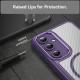 For Samsung Galaxy S24+ 5G Carbon Fiber Texture MagSafe Translucent Phone Case(Purple)