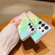 For Samsung Galaxy S24+ 5G Gradient Color MagSafe Airbag Full Coverage Phone Case(Rainbow)