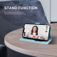 For Samsung Galaxy S24+ 5G Cute Cat Embossed Leather Phone Case(Sky Blue)