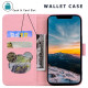 For Samsung Galaxy S24+ 5G Cute Cat Embossed Leather Phone Case(Pink)