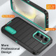 For Samsung Galaxy S24+ 5G Defender Gen2 Rugged PC + Silicone Phone Case with Holder(Black+Cyan)