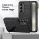For Samsung Galaxy S24+ 5G Defender Gen2 Rugged PC + Silicone Phone Case with Holder(Black)