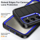For Samsung Galaxy S24+ 5G Defender Gen2 Rugged PC + Silicone Phone Case with Holder(Black+Dark Blue)