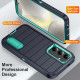For Samsung Galaxy S24+ 5G Defender Gen2 Rugged PC + Silicone Phone Case with Holder(Dark Blue+Cyan)