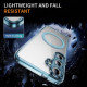 For Samsung Galaxy S24+ 5G Airbag Magsafe PC Hybrid TPU Phone Case(Clear Blue)