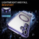 For Samsung Galaxy S24+ 5G Airbag Magsafe PC Hybrid TPU Phone Case(Clear Purple)