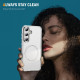 For Samsung Galaxy S24+ 5G Airbag Magsafe PC Hybrid TPU Phone Case(Transparent)