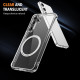 For Samsung Galaxy S24+ 5G Airbag Magsafe PC Hybrid TPU Phone Case(Transparent)