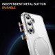 For Samsung Galaxy S24+ 5G Airbag Magsafe PC Hybrid TPU Phone Case(Transparent)