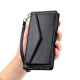 For Samsung Galaxy S24+ 5G Wallet Multi-card Slot Leather Phone Case with Lanyard(Black)