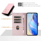 For Samsung Galaxy S24+ 5G Smile Embossing RFID Leather Phone Case(Pink)