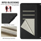 For Samsung Galaxy S24+ 5G Smile Embossing RFID Leather Phone Case(Black)