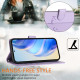 For Samsung Galaxy S24+ 5G Smile Embossing RFID Leather Phone Case(Light Purple)