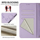 For Samsung Galaxy S24+ 5G Smile Embossing RFID Leather Phone Case(Light Purple)
