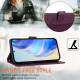 For Samsung Galaxy S24+ 5G Smile Embossing RFID Leather Phone Case(Violet)