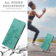 For Samsung Galaxy S24+ 5G Embossed Butterfly Flowers Leather Phone Case(Green)