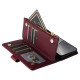 For Samsung Galaxy S24+ 5G Crossbody Zipper Wallet Rhombus Leather Phone Case(Wine Red)