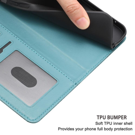 For Samsung Galaxy S24+ 5G Floral Embossed Pattern Leather Phone Case(Dark Green)