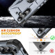 For Samsung Galaxy S24+ 5G Ring Holder Phone Case(Grey)