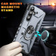 For Samsung Galaxy S24+ 5G Ring Holder Phone Case(Grey)