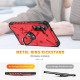For Samsung Galaxy S24+ 5G Ring Holder Phone Case(Red)