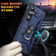 For Samsung Galaxy S24+ 5G Ring Holder Phone Case(Blue)