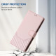 For Samsung Galaxy S24+ 5G Honeycomb Embossing RFID Leather Phone Case(Pink)