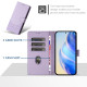 For Samsung Galaxy S24+ 5G Honeycomb Embossing RFID Leather Phone Case(Light Purple)
