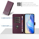 For Samsung Galaxy S24+ 5G Honeycomb Embossing RFID Leather Phone Case(Violet)