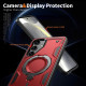 For Samsung Galaxy S24+ 5G PC Hybrid TPU Armor MagSafe Ring Holder Phone Case(Red)