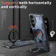 For Samsung Galaxy S24+ 5G PC Hybrid TPU Armor MagSafe Ring Holder Phone Case(Blue)