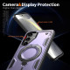 For Samsung Galaxy S24+ 5G PC Hybrid TPU Armor MagSafe Ring Holder Phone Case(Purple)