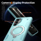 For Samsung Galaxy S24+ 5G PC Hybrid TPU Armor MagSafe Ring Holder Phone Case(Light Blue)