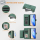 For Samsung Galaxy S24+ 5G Multi-Card Slots Zipper Wallet Leather Phone Case(Green)