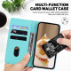 For Samsung Galaxy S23 5G Cute Cats RFID Leather Phone Case(Green)