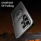 For Samsung Galaxy S24+ 5G Rotating Holder Frosted Metal Phone Case(Black)