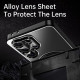 For Samsung Galaxy S24+ 5G Rotating Holder Frosted Metal Phone Case(Titanium)