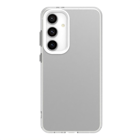 For Samsung Galaxy S24+ 5G Candy PC Hybrid TPU Shockproof Phone Case(White)