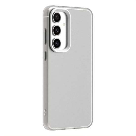 For Samsung Galaxy S24+ 5G Candy PC Hybrid TPU Shockproof Phone Case(White)