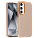 For Samsung Galaxy S24+ 5G Candy PC Hybrid TPU Shockproof Phone Case(Orange)