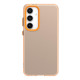 For Samsung Galaxy S24+ 5G Candy PC Hybrid TPU Shockproof Phone Case(Orange)