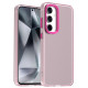 For Samsung Galaxy S24+ 5G Candy PC Hybrid TPU Shockproof Phone Case(Red)