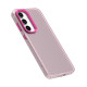For Samsung Galaxy S24+ 5G Candy PC Hybrid TPU Shockproof Phone Case(Red)