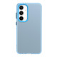 For Samsung Galaxy S24+ 5G Candy PC Hybrid TPU Shockproof Phone Case(Blue)