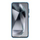 For Samsung Galaxy S24+ 5G Candy PC Hybrid TPU Shockproof Phone Case(Blue)