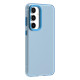 For Samsung Galaxy S24+ 5G Candy PC Hybrid TPU Shockproof Phone Case(Blue)