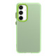 For Samsung Galaxy S24+ 5G Candy PC Hybrid TPU Shockproof Phone Case(Green)