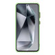 For Samsung Galaxy S24+ 5G Candy PC Hybrid TPU Shockproof Phone Case(Green)