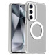 For Samsung Galaxy S24+ 5G Candy Magsafe PC Hybrid TPU Phone Case(White)